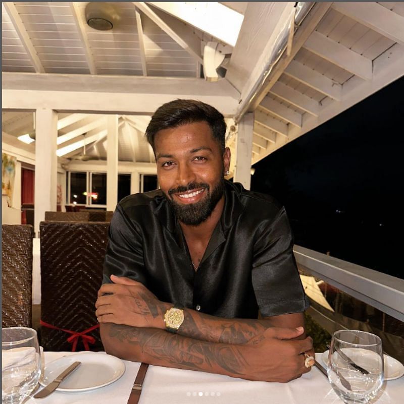 The India-West Indies T20I series begins on August 3. (Pic: Hardik Pandya/ Instagram)